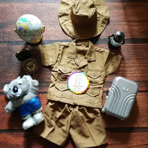 Kostum safari zoo keeper newbornprops