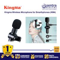 Gambar Kingma KM4 Wireless Microphone with Type C Audio Input RX RX TX dari Sentra Digital Kota Surabaya 2 Tokopedia