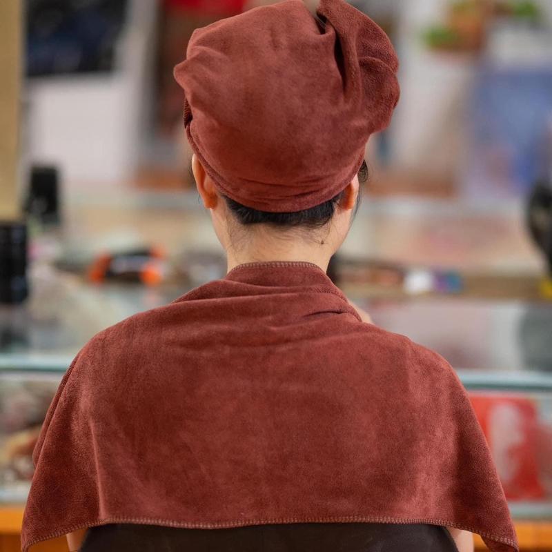  Set 20 khăn gội đầu salon spa mềm mịn 