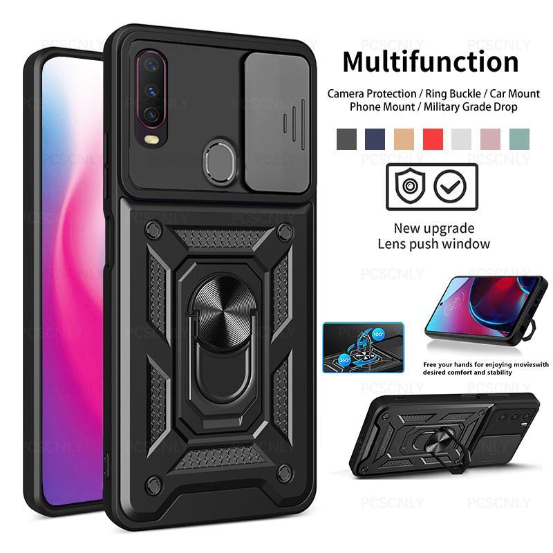 Giá đỡ vòng Ốp Điện Thoại cho VIVO Y12, Y15, Y17, Y11, vỏ chống sốc, vỏ bảo vệ máy ảnh cho Y91, Y91C, Y91i, Y95, Y3s, Y12i, U3X, U10