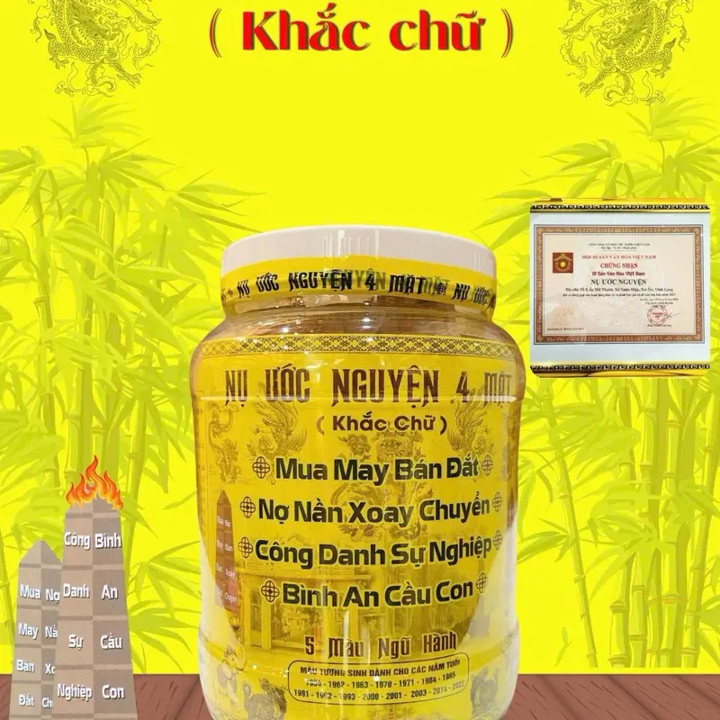 Nụ Ước Nguyện 4 Mặt - 500g 1