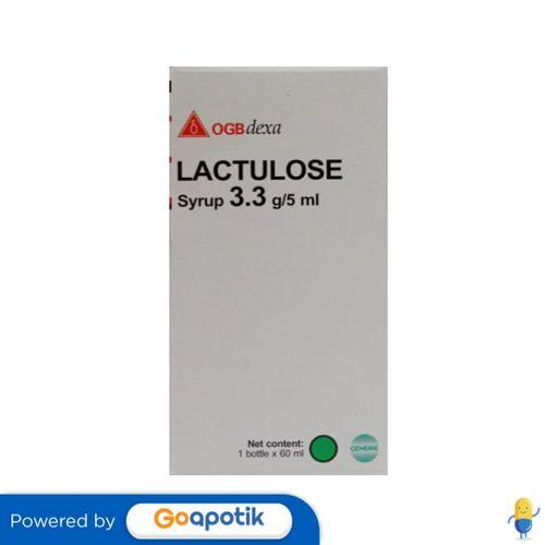 Gambar LACTULOSE OGB DEXA MEDICA 3.3 GRAM/5 ML SYRUP 60 ML dari Apotek Karunia Sehat Makassar by GoApotik Kota Makassar Tokopedia