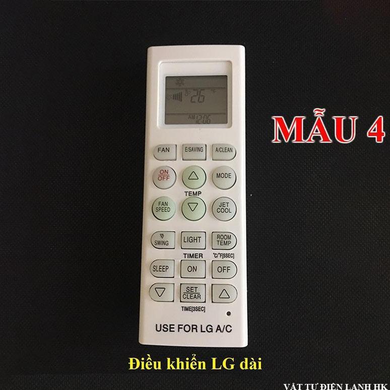 Remote máy lạnh LG Inverter K-LG1358, điều khiển điều hòa LG K-LG1358 mẫu 4 [{chuẩn},{Xịn},{Tốt},{rẻ},{HK}]