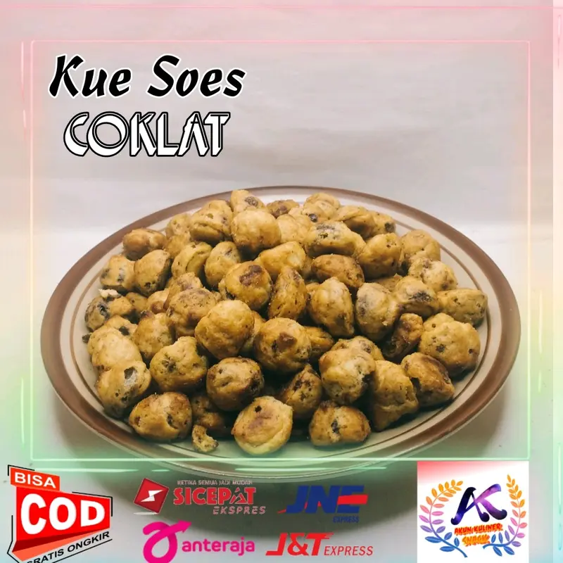 kue soes coklat lumer 200 gram 0