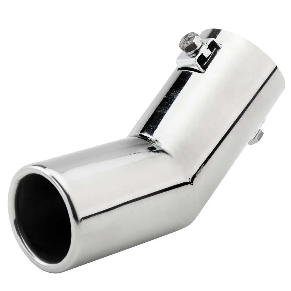 Exhaust Tip Car Exhaust Pipe Sturdy Easy to Install Accessories Replace Muffler Tail Pipe for Car Motorcycle Automotive