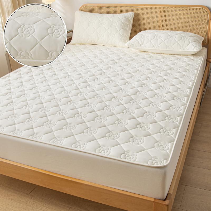 Product Introduction of Waterproof Jacquard Mattress Cover Pad Protector Breathable Durable Fitted Sheet Latex Mat Double Thicken Bed Cover180/220x200cm 26