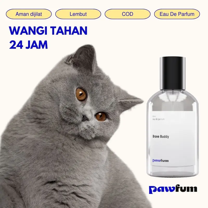 CAT Pawfum - Brave Buddy For Cat (Eau De Parfum 30ml) 0