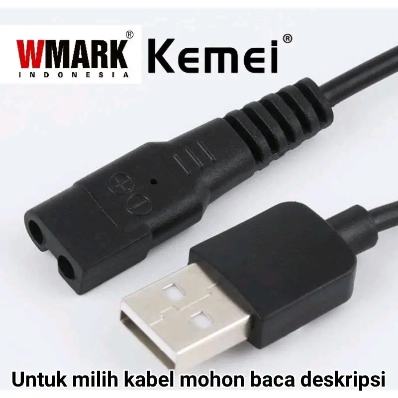 Kabel Charger alat Cukur / Clipper Cordless