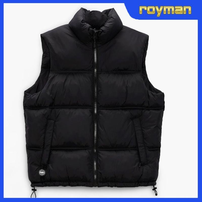 Áo Phao GiLe Nam Thu Đông Cao Cấp, Áo Khoác Nam Ba Lỗ Trần Bông Dày Dặn Cực Ấm AK01 - ROYMAN