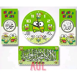 jam dinding terbaru karakter hk keropi doraemon jam dinding  aesthetic