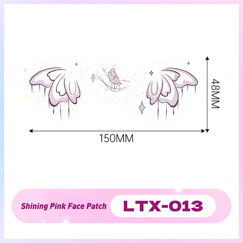 Product Introduction of Glitter Cartoon Temporary Tattoo Sticker Waterproof Colorful  Body Legs Arm Art Fake Tattoo Festival Party  Tattoos 29