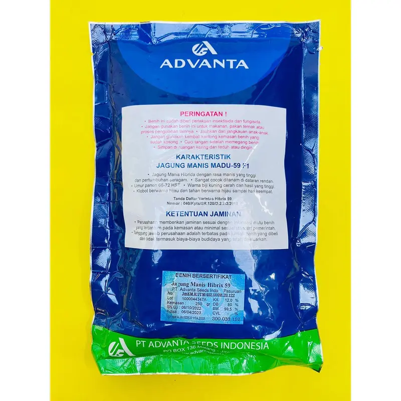 Benih Jagung Manis MADU-59 F1 isi 250gr dari ADVANTA 1