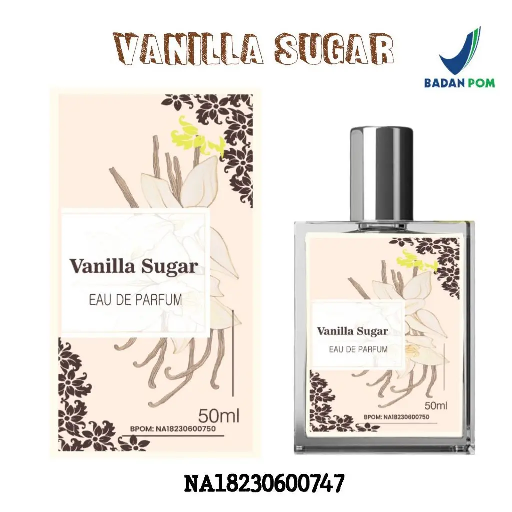 Lucky - Parfum Vanilla Sugar 50ml Premium / Parfum Vanilla Unisrx Wangi Tahan Lama
