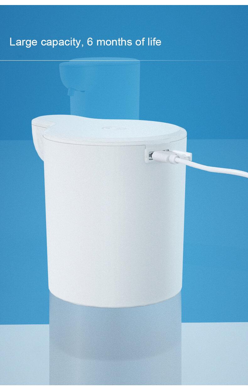 Product Introduction of 【SKIT SG】350ml/600ml Automatic Touchless Soap Dispenser w/ 2000mah Rechargeable Battery, Infrared Motion Sensor Hands Free Foam/Liquid Gel Soap/Sanitizer for Bathroom Kitchen, Handfree Auto Foaming IPX4 Waterproof Smart Dispenser Machine Via USB Charging 16