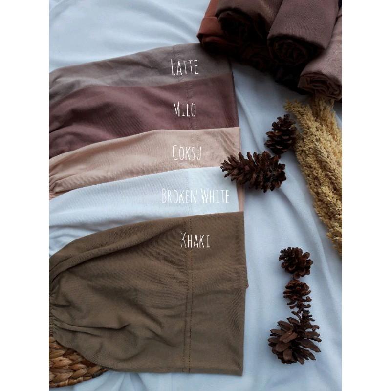 Promo Ciput Rayon Kaos Premiun| Inner Hijab Polos| Daleman Hijab 0