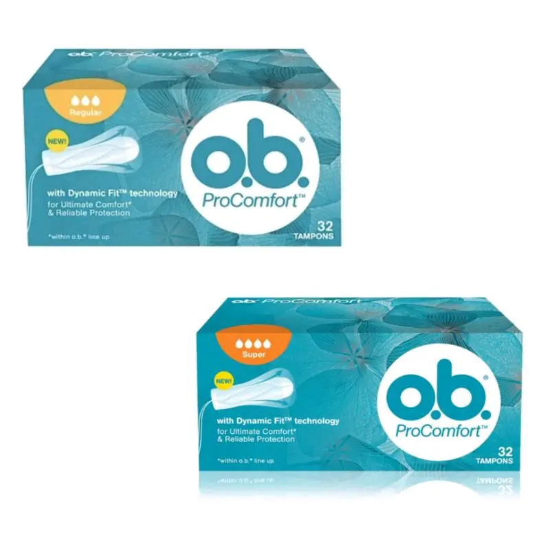 OB ProComfort Super Heavy Flow/Regular (32s) Disposable Tampon - TikTok ...
