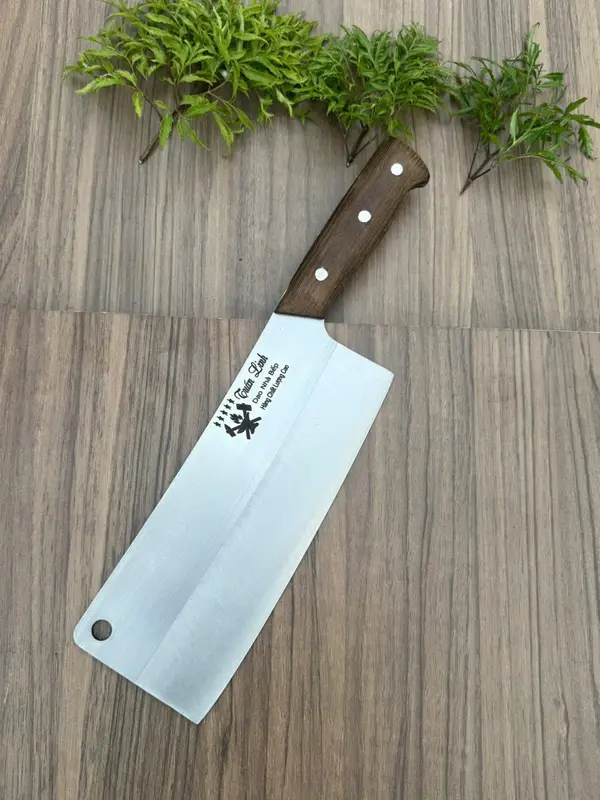 DAO BẾP CHẶT CHUI CHỐT 3 ĐINH   " THÉP 440C thép trắng không rỉ " 0