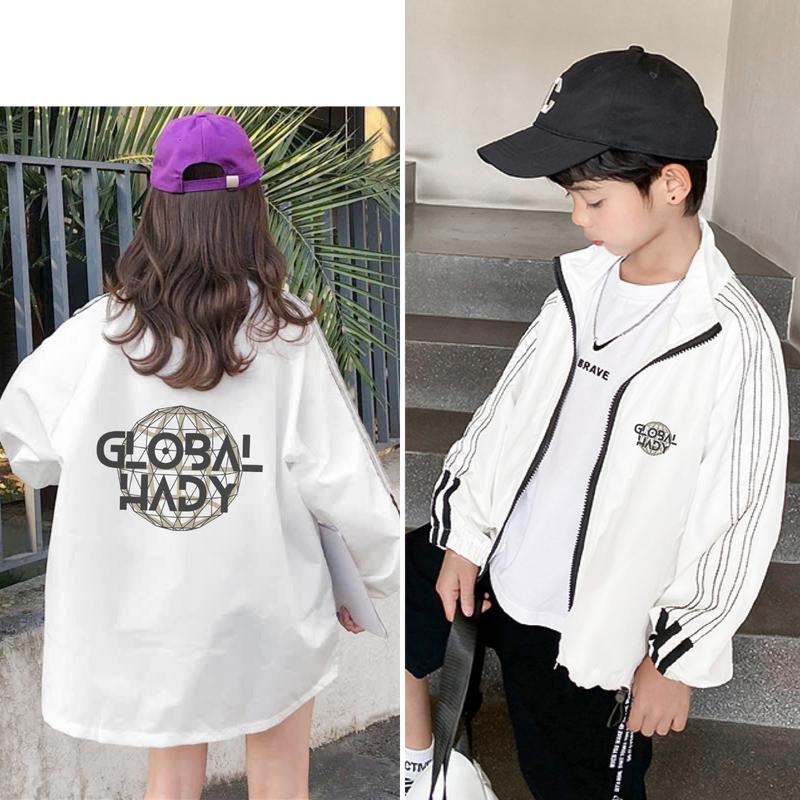 Áo khoác gió bé trai bé gái 0406 GLOBAL Fivebe dù 2 lớp Jacket Cho Bé