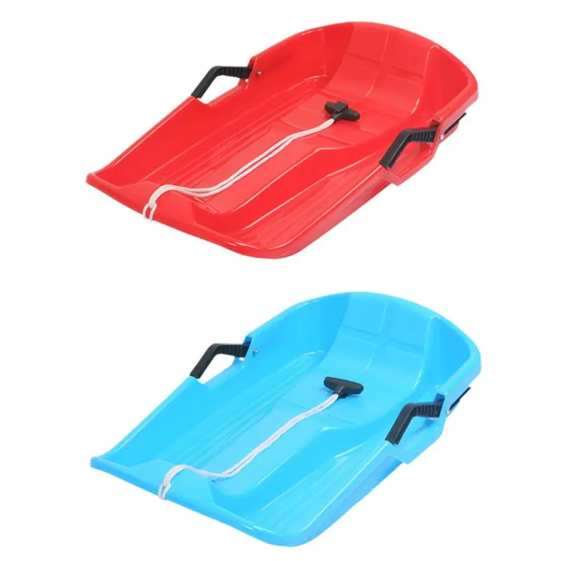 Xe Trượt Tuyết Cho Trẻ Em, Xe Trượt Tuyết, Toboggan, Thực Dụng, Có Tay Cầm Dây Thừng, Thể Thao Ngoài Trời, Bảng Trượt Tuyết Xe Trượt Tuyết, Trượt Cỏ 1