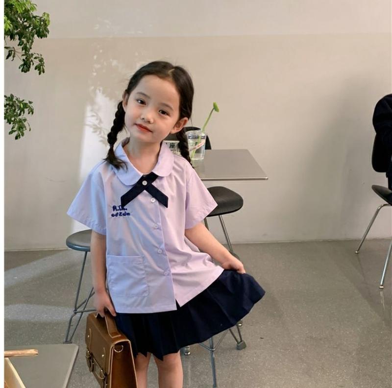 Product Introduction of Thai Preppy Style Summer Primary School Student Graduation Business Attire Kindergarten Suit Girl Thai School Uniform Western Style Jk Skirt Suit 20