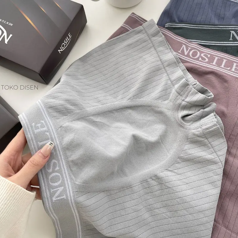 Nosile-Celana Dalam Pria Seamless ISI 4PCS | Underwear Pria Premium Quality 1