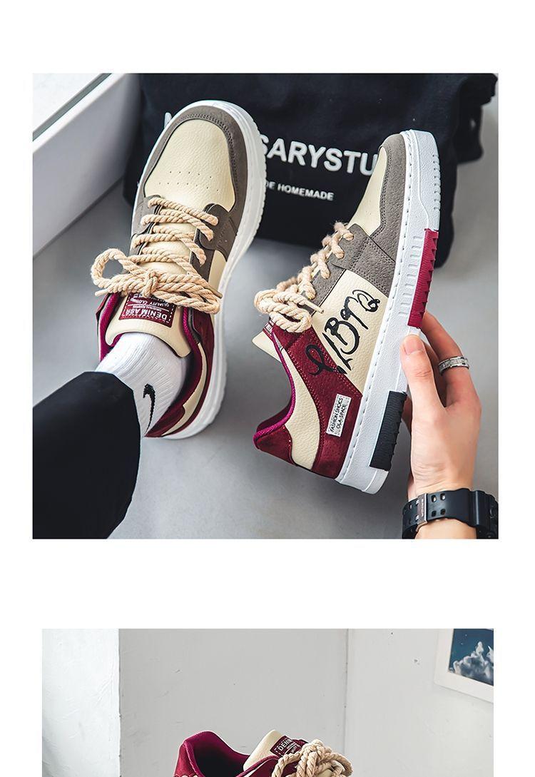 Product Introduction of Men's Shoes Autumn New Student Trend All Competition Sports Shoes Water Design Special Summer Korean Casual Sneakers 13