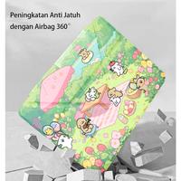 Gambar Cute Cartoon 3+Y Fold Anti-Bend Shockproof Full Coverage Tablet Case with Pencil Slot for iPad gen 10 iPad Air 5 Air 4 iPad Gen 9 Case for iPad Pro 11 12 9  Air 6 2024 10"2 8th 10th 9.7”2024 Pro13”mini6/7 8.3" - HD051, Air1/2 Gen 5/6-9.7" dari LGEE CASE Kota Tangerang 5 Tokopedia