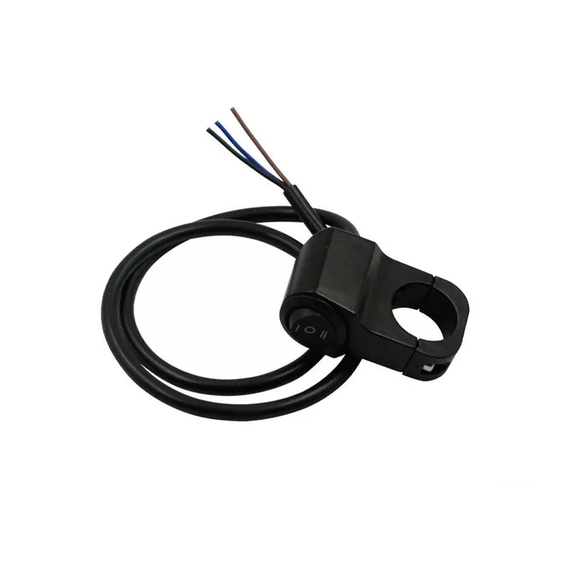 Đèn chiếu sáng phụ Domino cho xe máy - Công tắc 3 chế độ chống nước 5