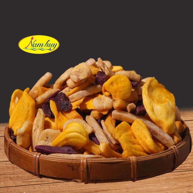Trái cây sấy 250g Nam Huy (OCOP 4 sao) | Tự nhiên | Thơm ngon giòn xốp 6