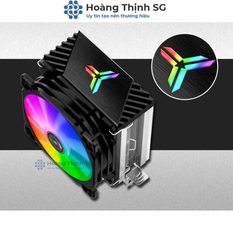 Quạt Tản Nhiệt CPU JONSBO CR1200, Fan Cpu Có Đèn Led Đổi Màu
