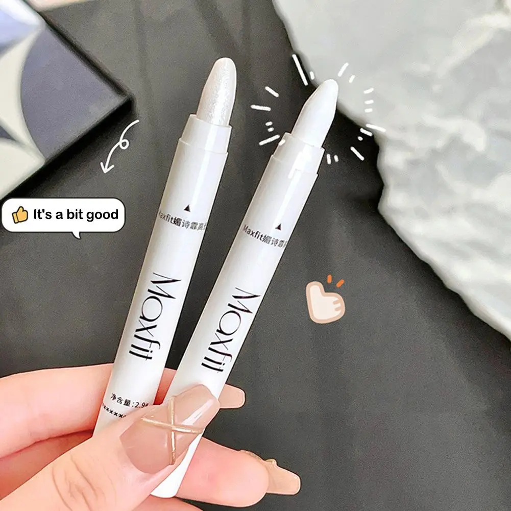 Sparkling Matte White Eyeliner Pencil Eyes Head Brightening Pen High Eyeshadow Stick