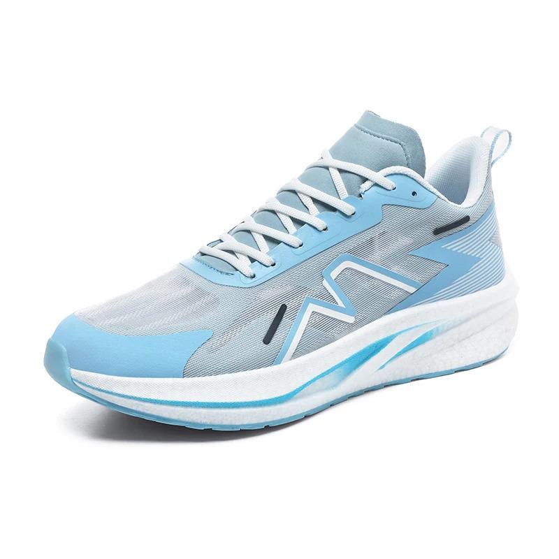 Low MOQ  Custom Men Lightweight Casual Sports Shoes Blank Mesh Breathable Women Fashion Running Walking Sneakers Runner Trainers_voghion.com