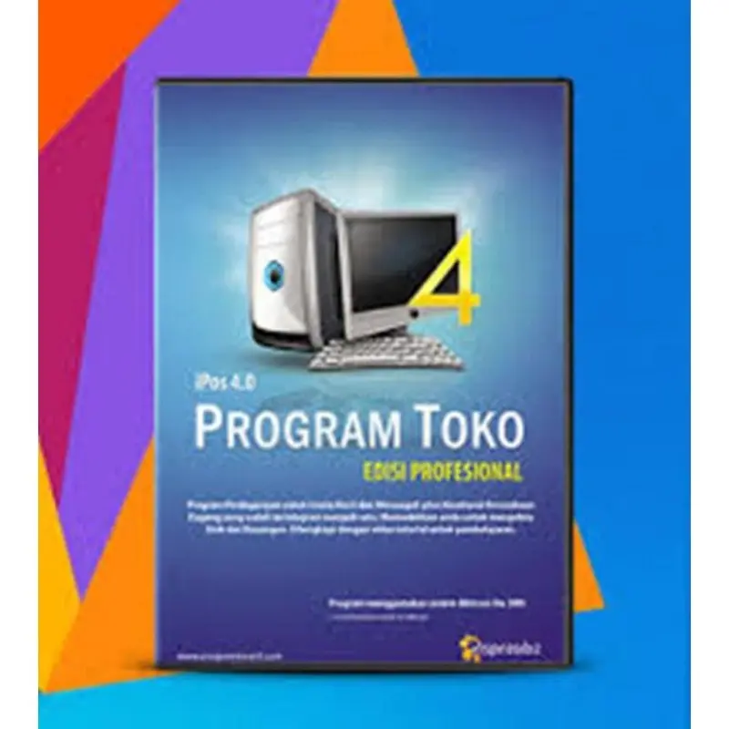 IPOS 4 FINAL EDITION SOFTWARE PROGRAM KASIR TOKO BUKU RETAIL WINDOWS Komputer 0
