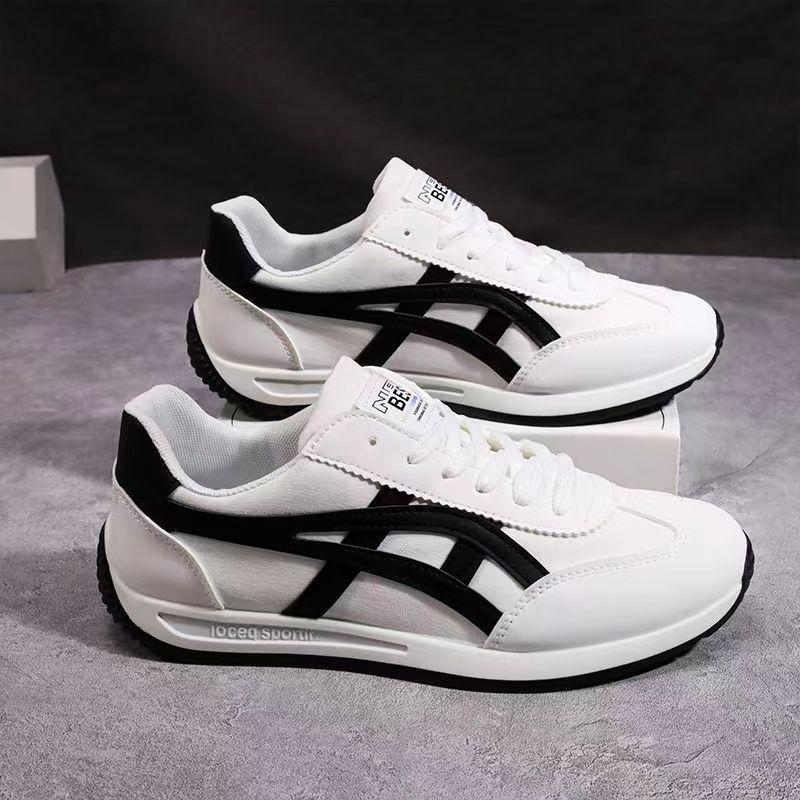 Men's Shoes New Breathable Canvas Shoes Sports Casual White Shoes Student Trendy Cortez Soft Bottom Foreign Trade Fashion Shoes Runner Trainers Boy Training Running Sneakers Footwear 0