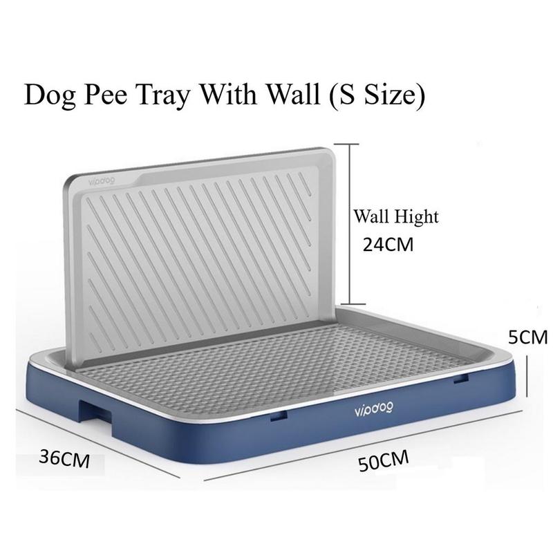 Dog Pee Tray Puppy Dog Potty Tray Dog Toilet Pet Pad Holder Dog Toilet Potty Training Tray with Wall Cover 6