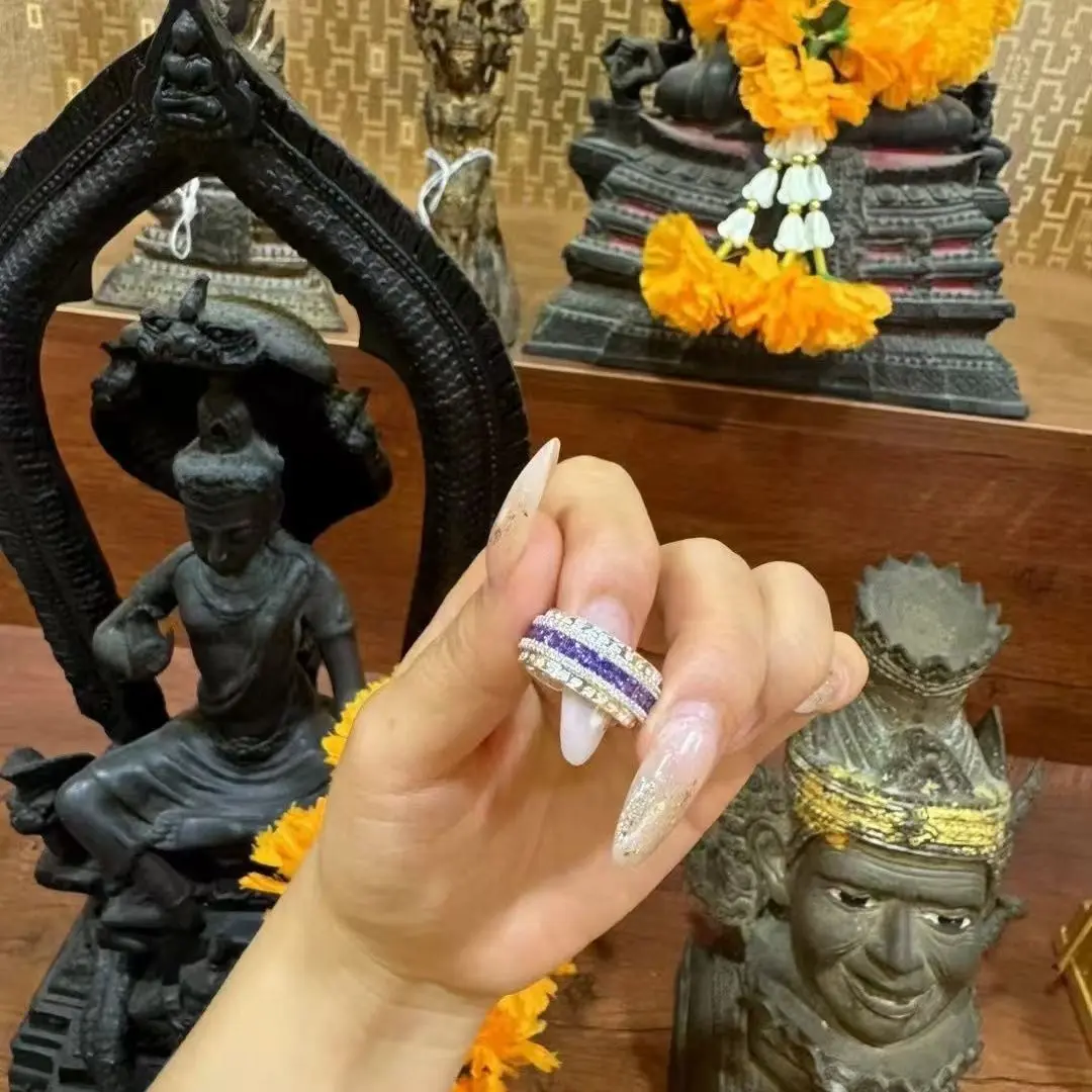 Thai amulet Butterfly King ring Kruba Kritsana