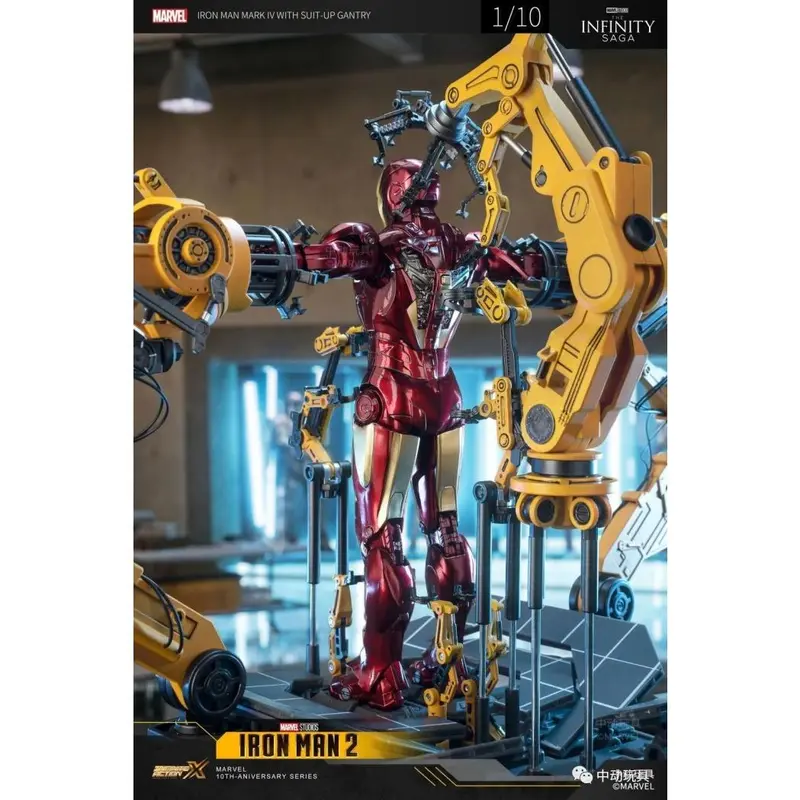 ZD Toys SUIT UP GANTRY With Iron Man Mark 4 - ZDToys Ironman MK 4 - FULLPAYMENT 4