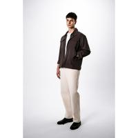Gambar LARUSSO Droit Textured Jacket - Dark Grey - S dari LARUSSO STORE Kota Administrasi Jakarta Barat 4 Tokopedia
