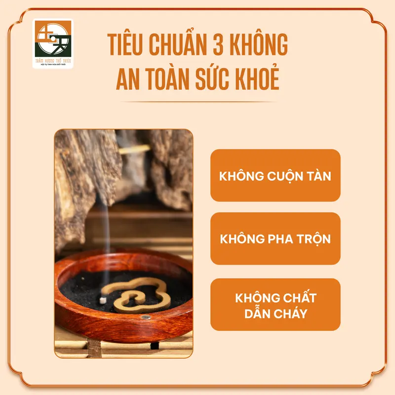 Nhang Trầm Hương Vân Mây Cao Cấp (10 Khoanh) - Tặng Bộ Trải Nghiệm Nụ Trầm Cao Cấp - Trầm Hương Thổ Thiên, Hương Thơm Tự Nhiên, Chất Liệu Cao Cấp - Dầu Thơm Phòng, Nước Hoa 3
