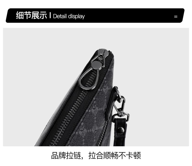 Product Introduction of Women's Handbag Bag Men's Clutch Large Capacity Handbag Envelope Bag Casual Fashion Small Bag Clip Bag Trendy Bag Clutch 18