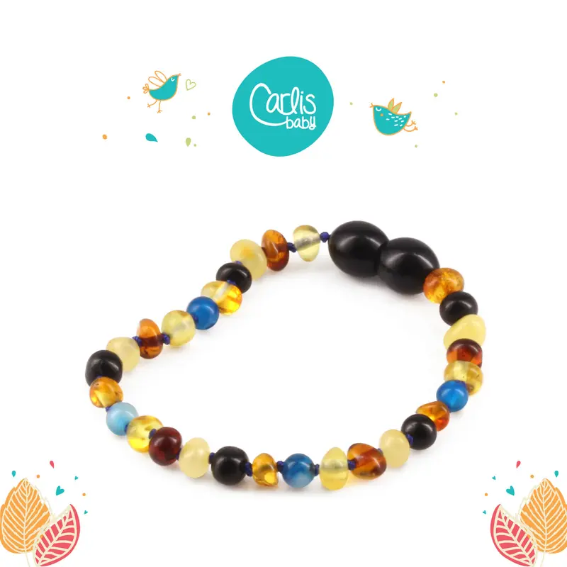 AGL34 Kalung dan Gelang Amber Bayi Tumbuh Gigi Bayi By Carlis Baby. 4