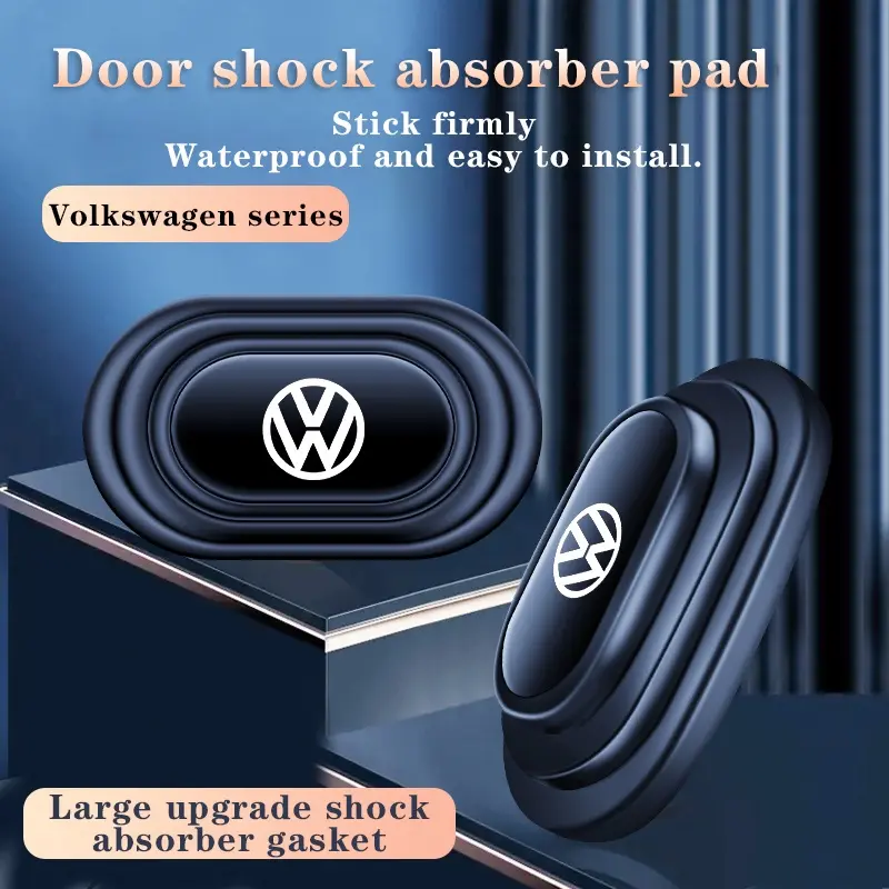 8Pcs Car door shock absorber cushion Anti collision Sound Shockproof Buffer sticker for Volkswagen VW Polo Arteon Allspace Jetta Golf mk6 mk7 Beetle Passat b7 Vento Tiguan Passat Golf Magotan T-ROC