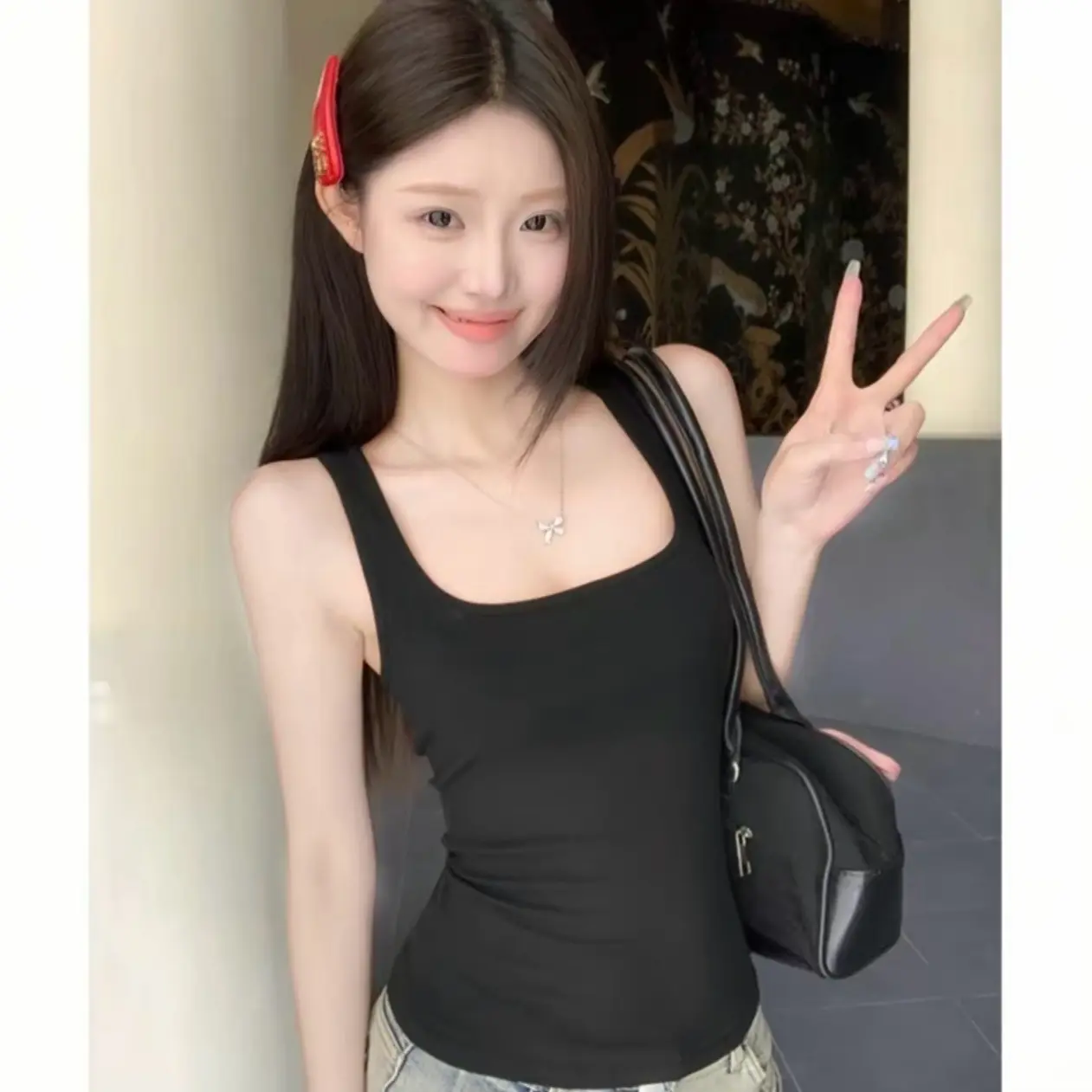 Áo ba lỗ bigsize, chất cotton tàu co giãn 4 chiều Nữ Women Top