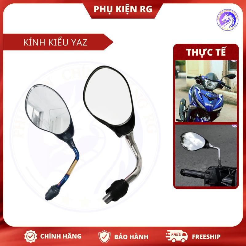Gương chiếu hậu kiểu kính yaz kính chiếu hậu CRG H2C gắn cho mọi dòng xe Phụ Tùng Phụ Kiện