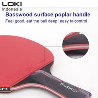 Gambar KIRIN X3 Pingpong bat LOKI - Tenis Meja Raket - long handle, red black dari LOKI INDONESA Kota Administrasi Jakarta Barat 4 Tokopedia