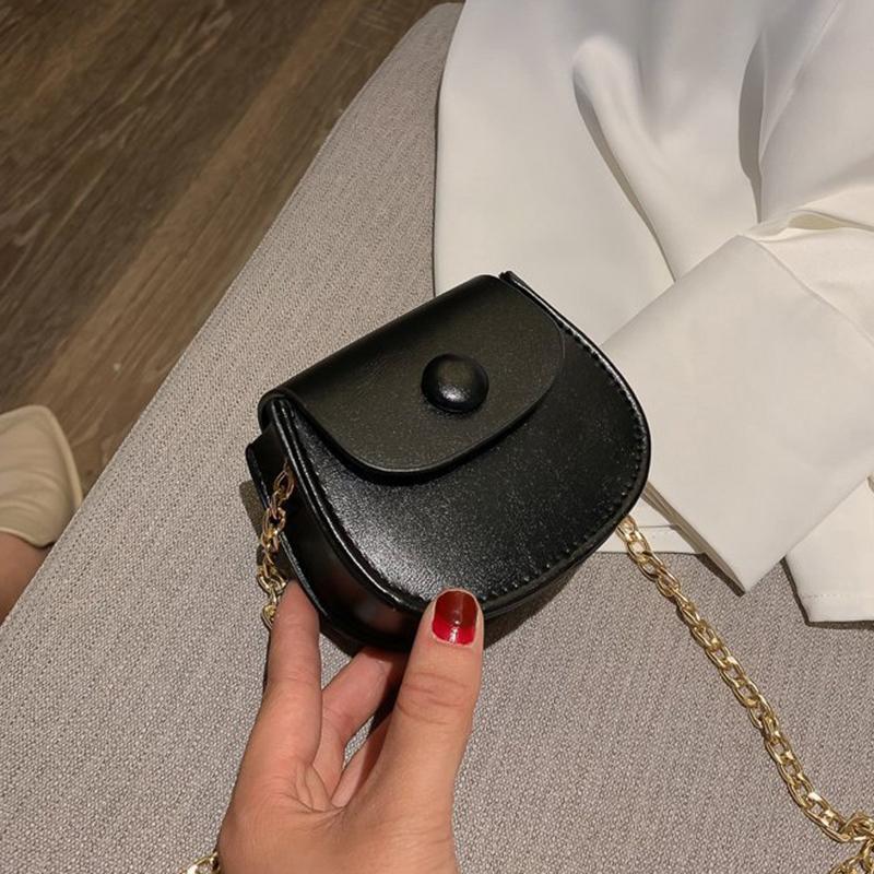Chain Mini Bag Women'S 2025 Western Style For Nothing Popular One Shoulder Messenger Small Bag 3