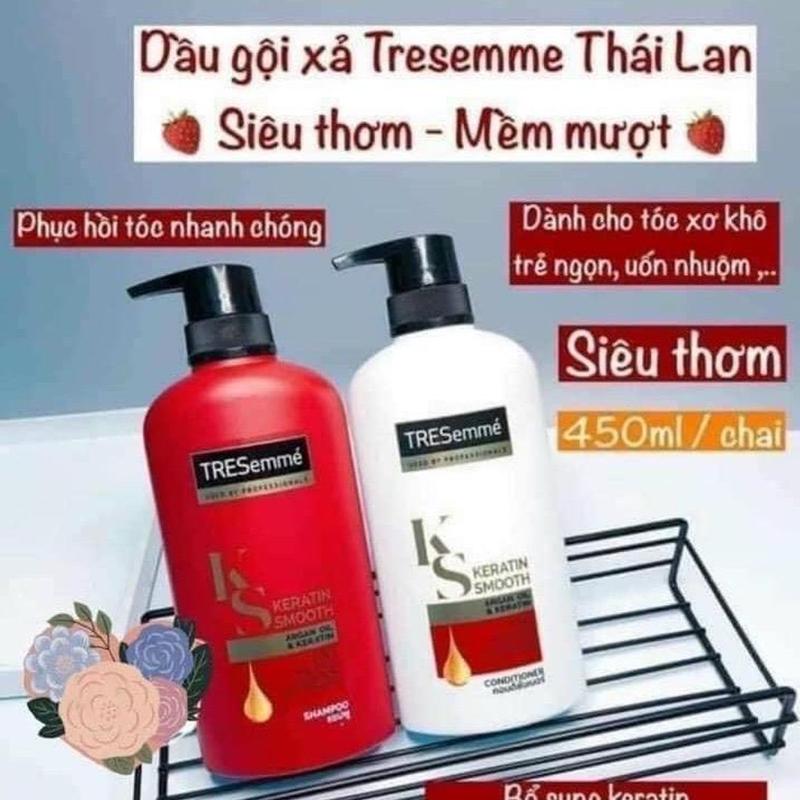  Combo Dầu Gội + Xả TRESEMME THÁI Gội Đầu 