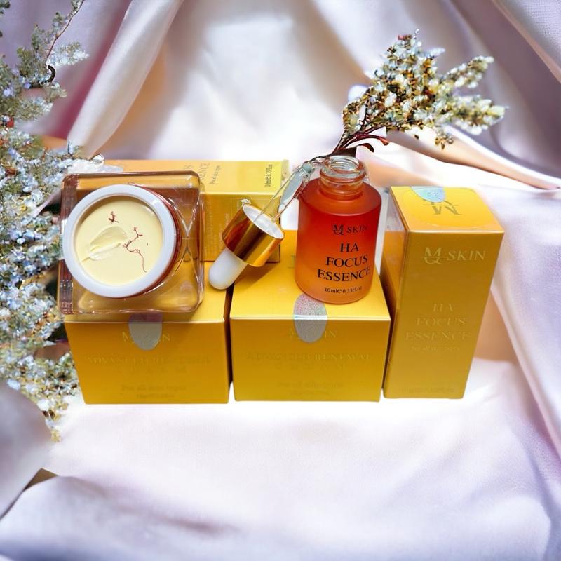[D7-MQ SKIN]Combo[ KEM CỐT TRẮNG và SERUM ABUTIN HA] Hỗ Trợ[ Dữơng Trắng , hồi da, , giảm xạm, nám, thâm,mụn] Tất cả các loại da Cấp nước Axit hyaluronic Skincare 2