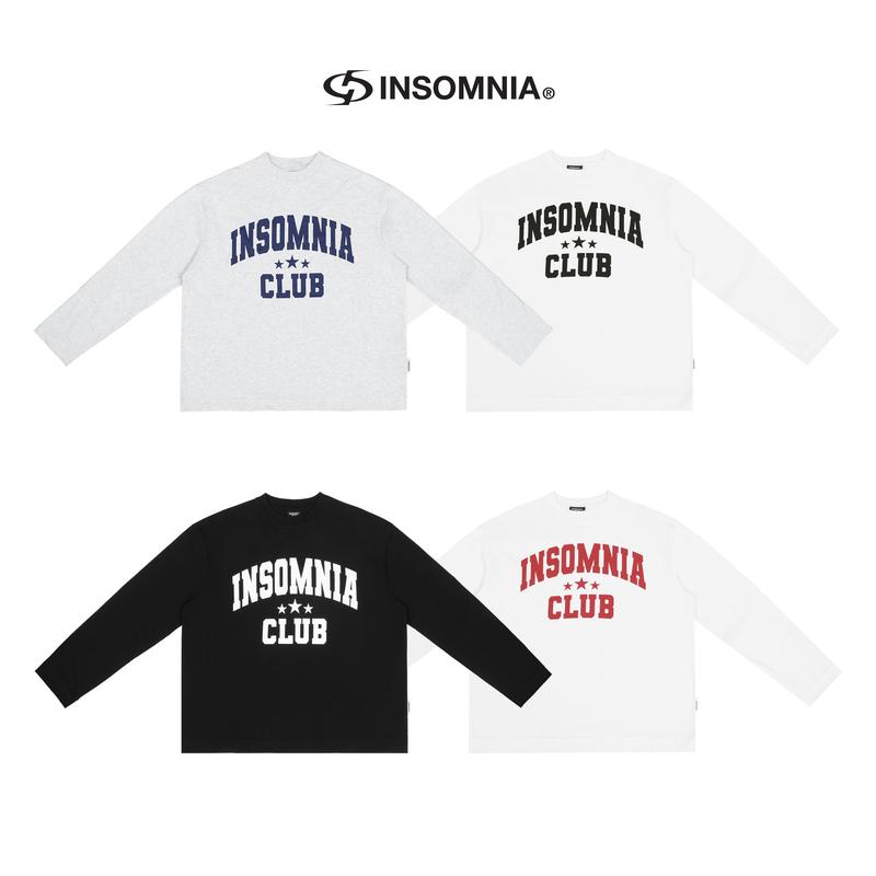 Áo Thun Dài Tay INSOMNIA Cotton Form Rộng Unisex Local Brand - TS034