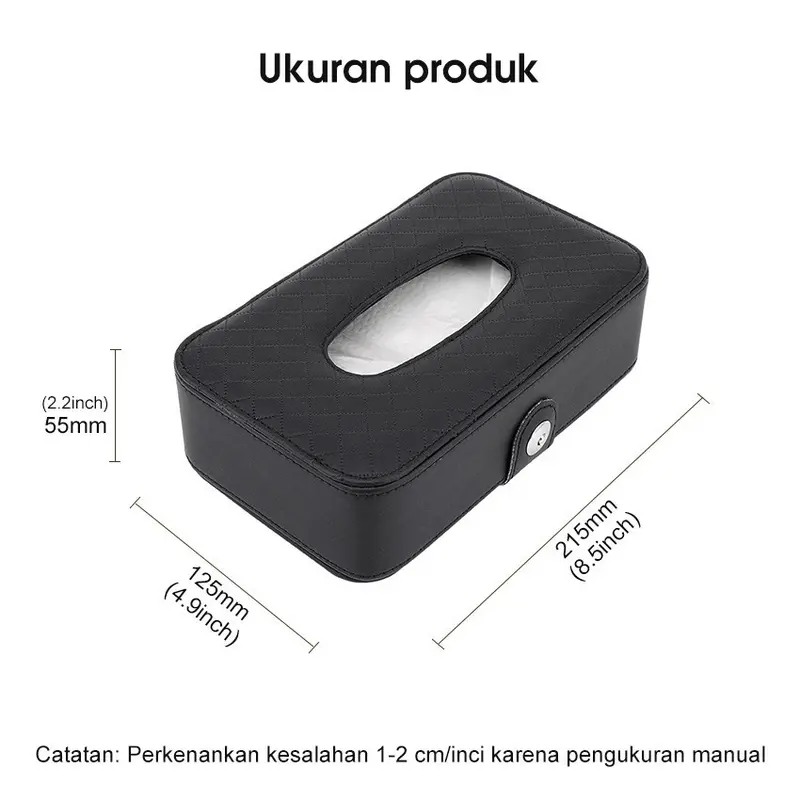 【Large】Tempat Tisu Mobil / Kotak Tissue Mobil Gantung Wadah Tisu Aesthetic Mobil Car Visor Box Organizer 4